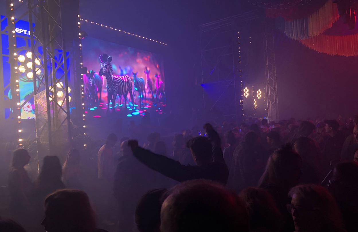 Main stage at the DEPT Weekender