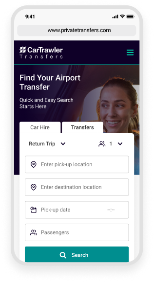 Search for an airport transfer